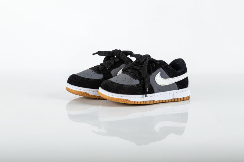 Tênis Infantil Dunk Low Black/White